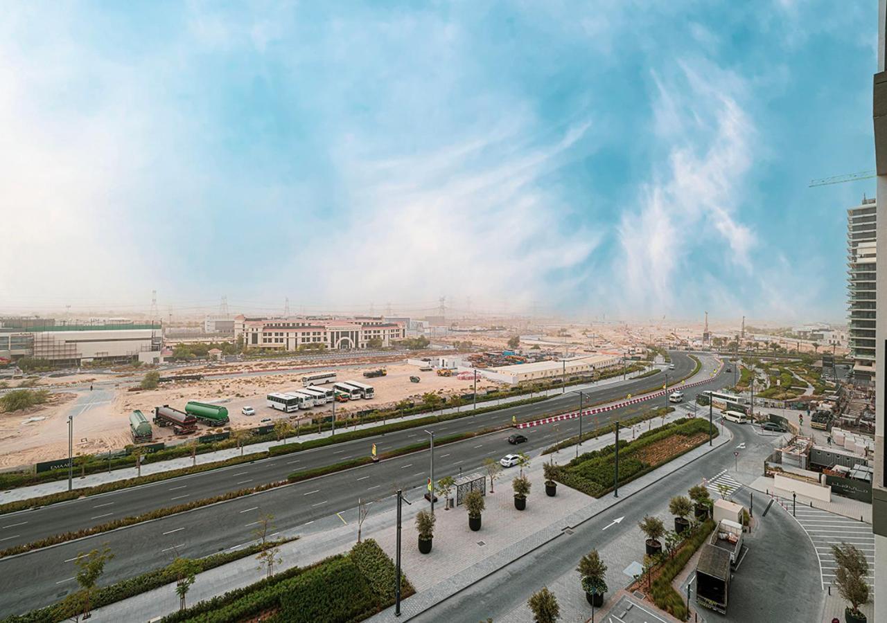 First Class Apartments In Dubai Hills - Next To Dubai Hills Mall - Socio, Collective And Golfville Towers Exterior photo